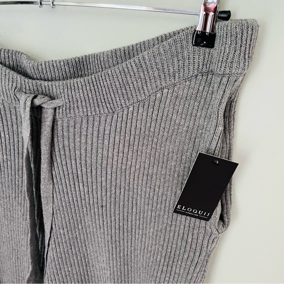 Eloquii Ribbed Sweater Pull On Pant NWT Size 18/20 - Picture 5 of 7